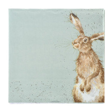 Wrendale The Hare & Bee Napkin