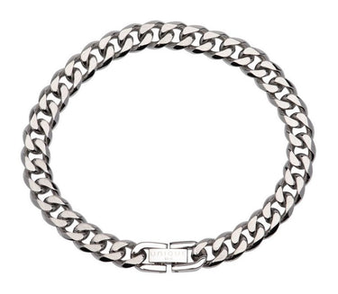 Stainless Steel Bracelet Matte & Polished width 8mm