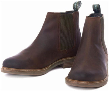 Barbour Mens Farsley Chelsea Boots in Choco