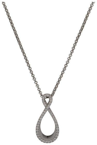 Unique & Co. Crystal Infinity Necklace - MK718