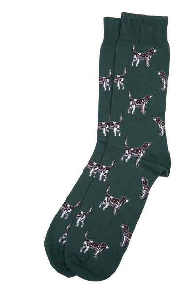Barbour Dog Motif Pointer Socks