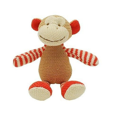 Walton & Co Knitted Monkey Rattle - Marcel
