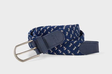 Ibex Repreve 9404 Stretch Woven Belt in Blue Grey Colour