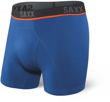 SAXX Kinetic Boxer Brief Cool Blue Mini Stripe