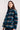 Seasalt Beamwind Checked Coat in Blue