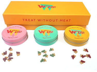W'ZIS The Triple Dog Treat Tin Gift Box