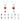 Shrieking Violet October Necklace Heart Shaped J-U-BPOCT01