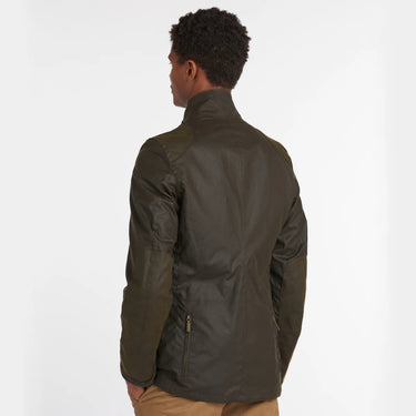 Barbour Beacon Wax Sports Jacket in Olive