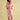 Joules Matilda Pink and White Fleece Lined Dressing Gown