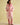 Joules Matilda Pink and White Fleece Lined Dressing Gown