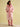 Joules Matilda Pink and White Fleece Lined Dressing Gown