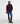 Barbour Women's Embleton Rollneck Jumper in Black Cherry