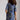 White Stuff Ash Notch Neck Linen Dress – Navy Print