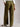 White Stuff Ally Linen Wide Leg Trousers in Khaki Green