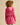 Joules Holt Waterproof Packable Raincoat in Pink