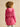 Joules Holt Waterproof Packable Raincoat in Pink
