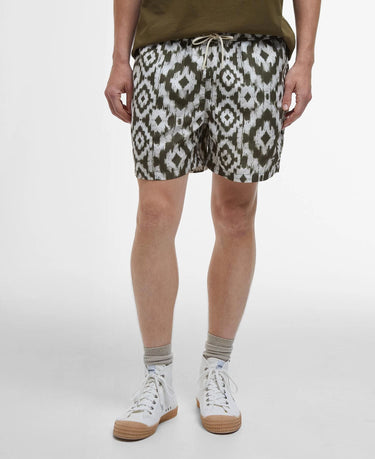 Barbour Homelane Swim Shorts in Light Sage