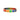 Xuxa Multicoloured Rainbow Flower and Gold Metal Beaded Bracelet