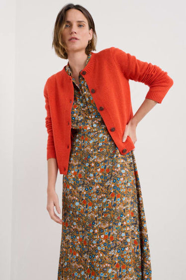 Seasalt Tern Tide Cardigan in Mandarin