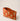 Elizabeth Scarlett GOLDEN ELEPHANTS VELVET EVERYDAY POUCH in RUST