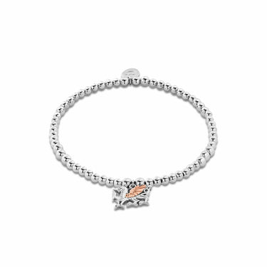 Clogau Welsh Dragon Affinity Beaded Bracelet - 3SBB53