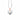 Clogau Cariad® Sterling Silver Big Heart Pendant with Diamond - SCA010