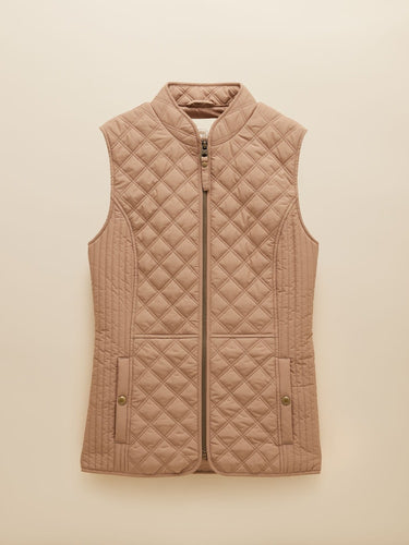 Joules Minx Showerproof Diamond Quilted Gilet