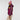 Cotopaxi Women's Fuego Down Hooded Jacket in Blackberry and Jam