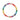 Xuxa Multicoloured Rainbow Metal Beaded Bracelet