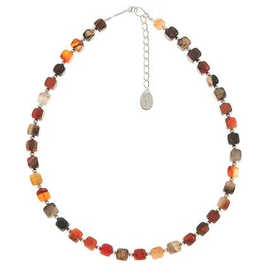 Carrie Elspeth Autumn Agate Full Necklace