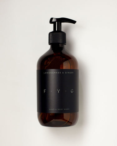 Find Your Glow Lemongrass Ginger Hand & Body Wash - 500ml