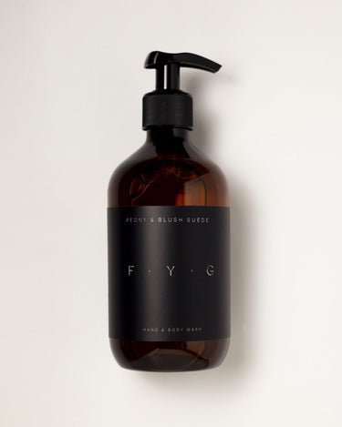 Find Your Glow Peony & Blush Suede Hand & Body Wash - 500ml