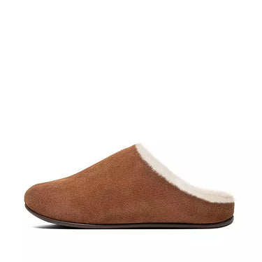 FitFlop Chrissie Shearling Suede Slippers