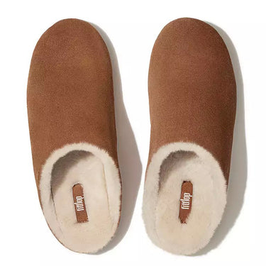 FitFlop Chrissie Shearling Suede Slippers