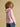 Joules Milbourne Pink and Cream Striped Hoodie