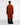 Barbour Blyth Double Breasted Wool Coat in Burnt Orange