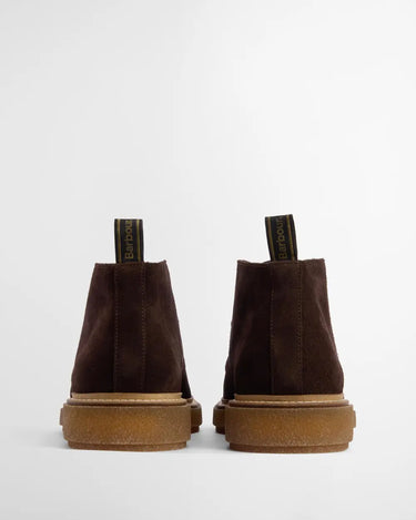Barbour Blaine Chukka Boots in Choc Suede