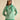 Joules Rushton Cowl Neck Hoodies in Green Stripe