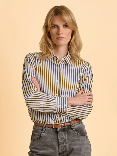 Brakeburn Vicky Blouse in Green