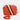 ALICE WHEELER SOHO DOUBLE ZIPPED ORANGE BAG