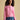 Joules Esme Pink Relaxed Knitted Button Up Cardigan