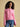 Joules Esme Pink Relaxed Knitted Button Up Cardigan