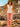 Brakeburn Women's Striped Straight Leg Jeans in Rust