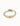 UNOde50 PUL2187 Rigid 18K Gold-Plated Tubular Bracelet