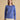 Joules Harbour Dark Blue/Sky Blue Long Sleeve Striped Boat Neck Breton Top