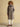 Joules Holkham Henson Brown Check Waterproof Packable Raincoat With Hood