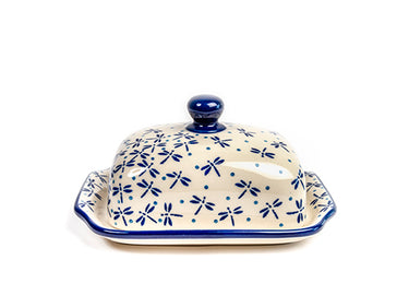 ArtyFarty Designs Polish Pottery Butter Dish