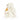 Cream Bunny with Star Decorative Ornament