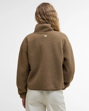 Barbour Mabel Fleece in Military Brown