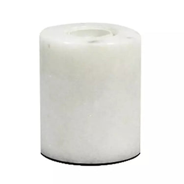 White Marble Effect Lamp Holder